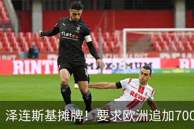 泽连斯基摊牌！要求欧洲追加700亿，否则2000万乌克兰人涌入欧洲